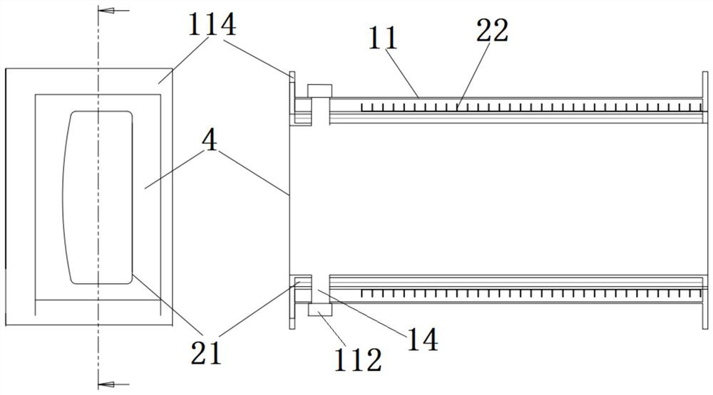 Cooling water jacket for rapid-cooling quenching furnace and processing method of cooling water jacket