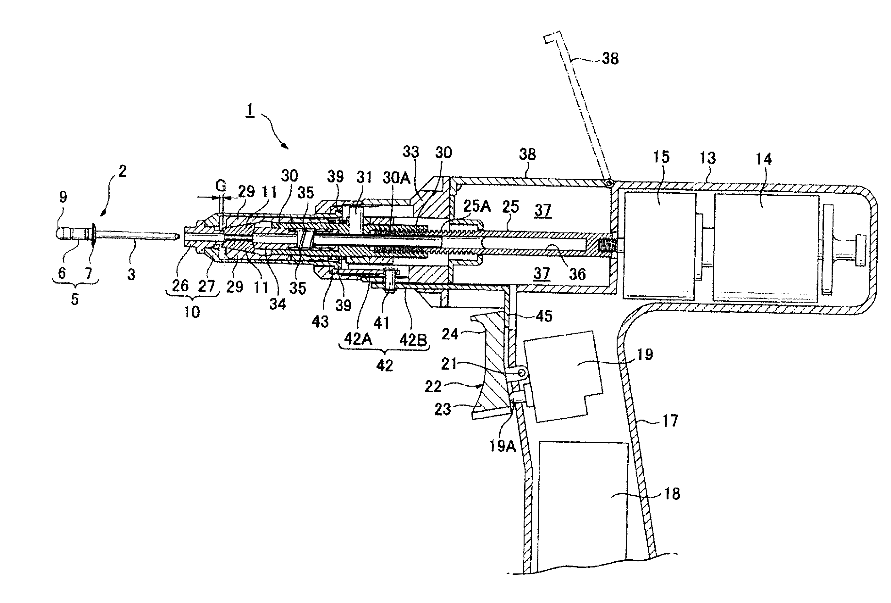 Blind Rivet Fastening Device