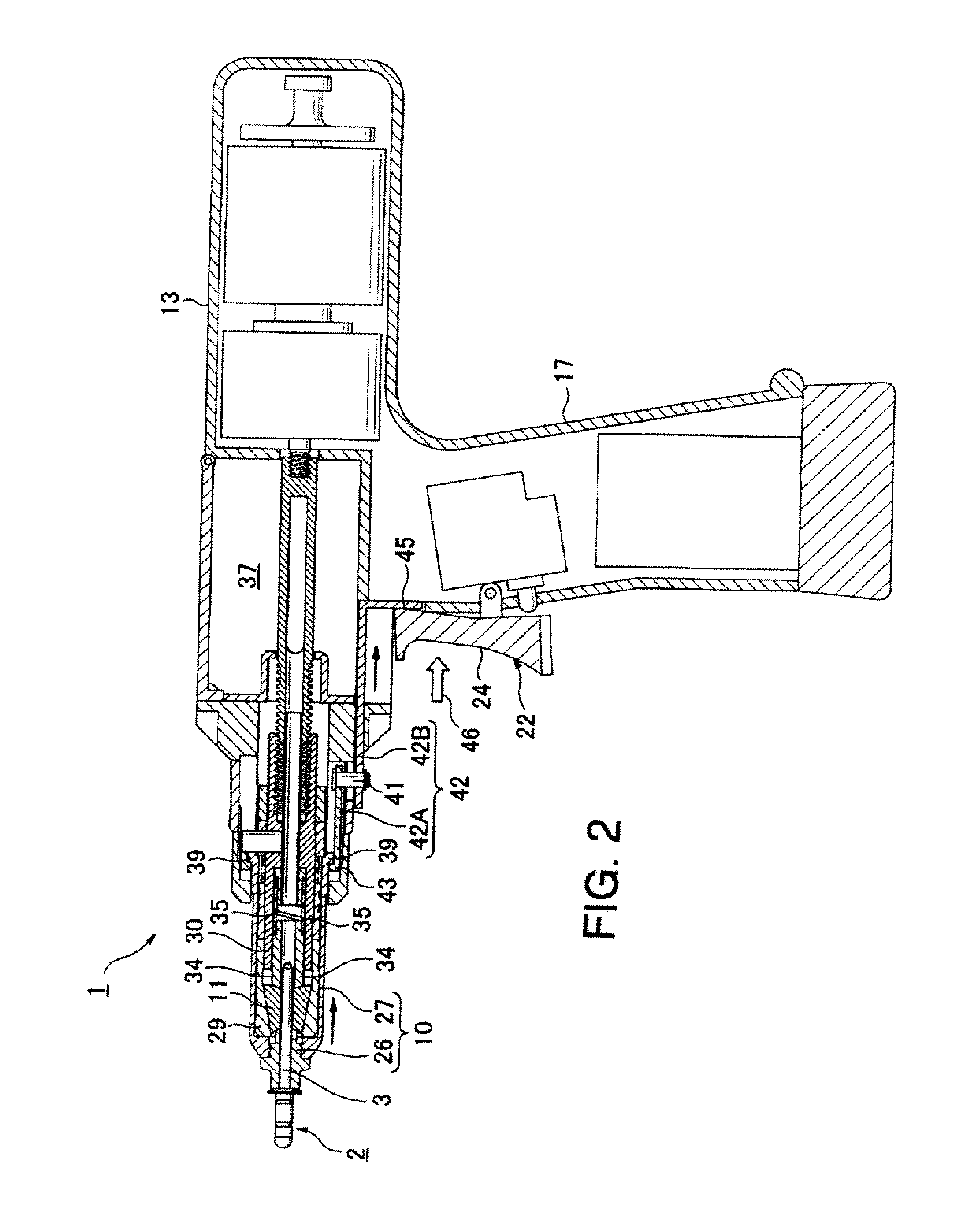 Blind Rivet Fastening Device