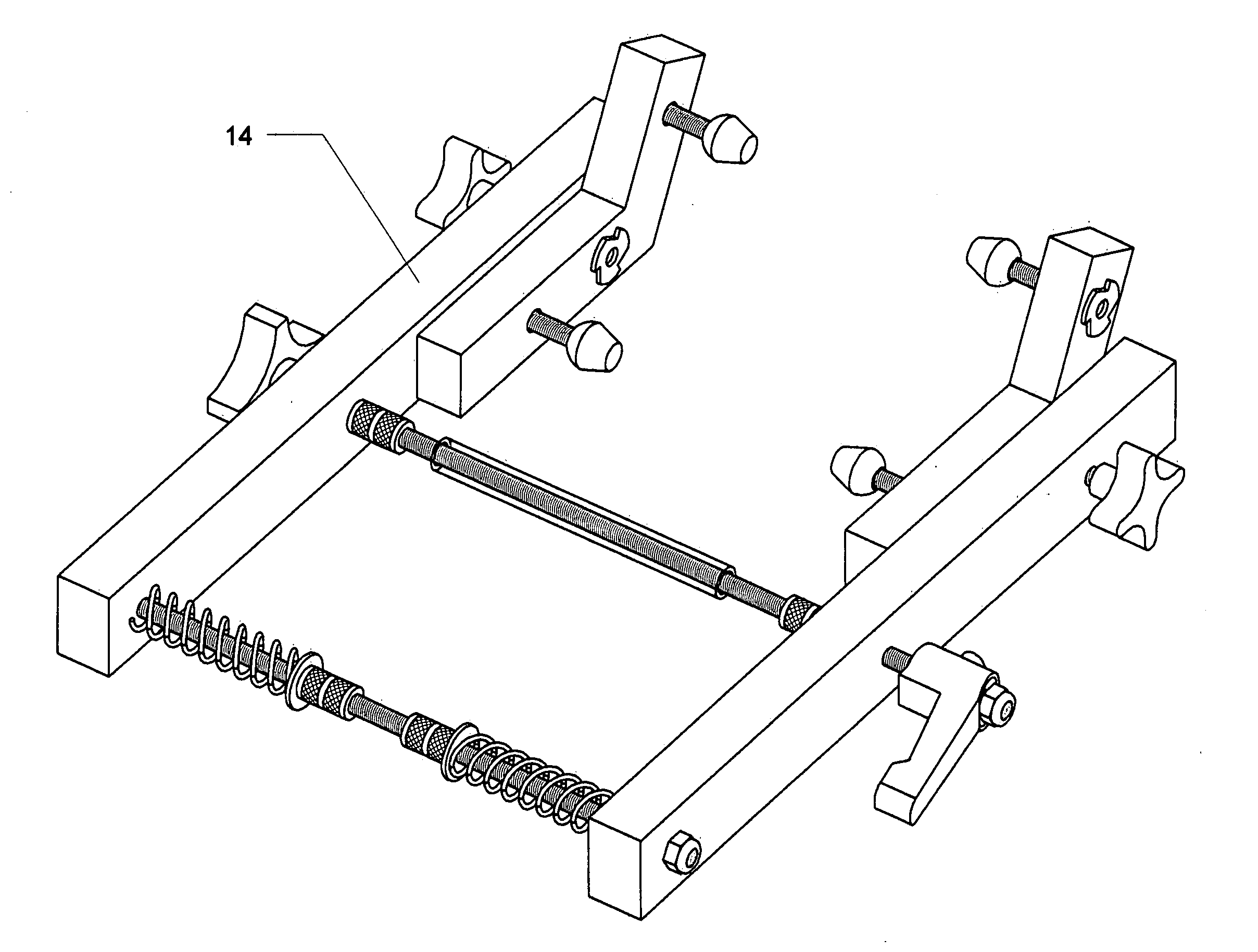 Skate Boot Clamp To Aid In The Tying Of Laces Tightly On Ice And Roller Skates