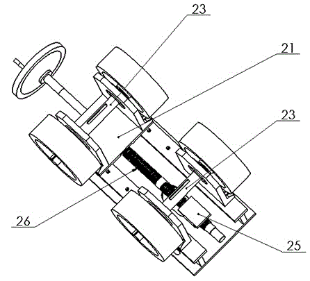 Automatic rotating welding device for pipeline