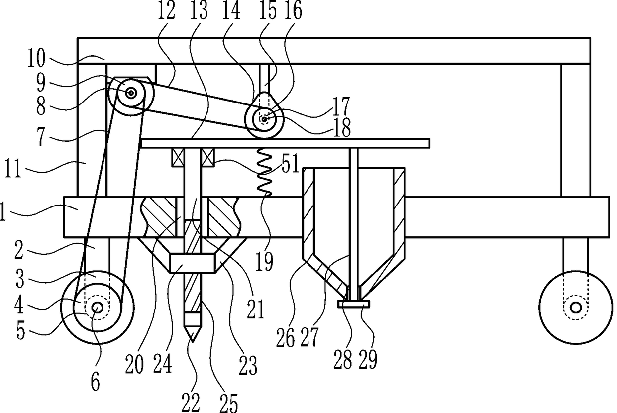 Seedling sowing device