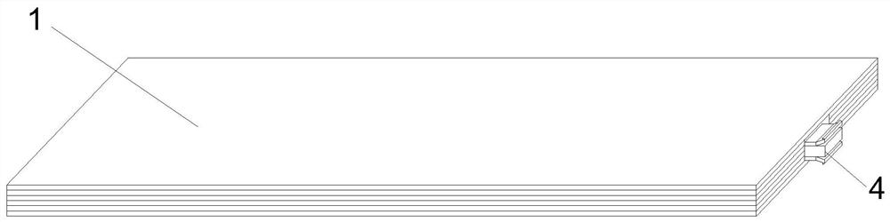 A composite floor based on heating integration