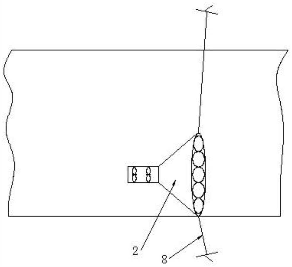 Stream supporting and mounting power generation device