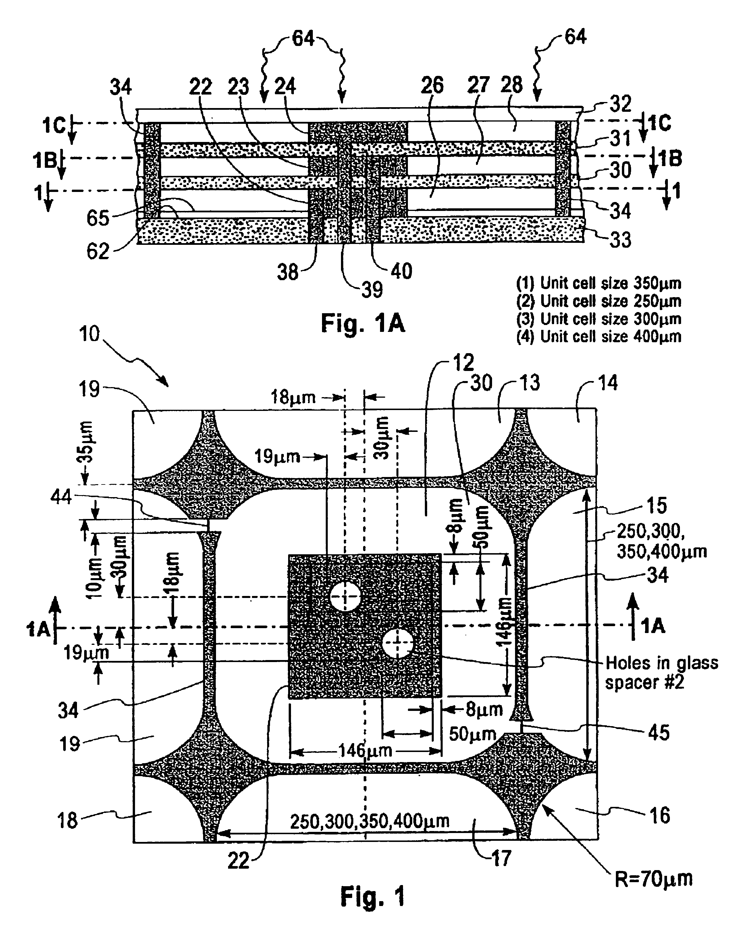 Three level stacked reflective display