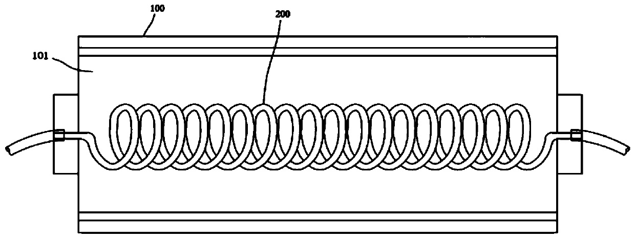 Heat treatment clarification method of industrial enzyme liquid