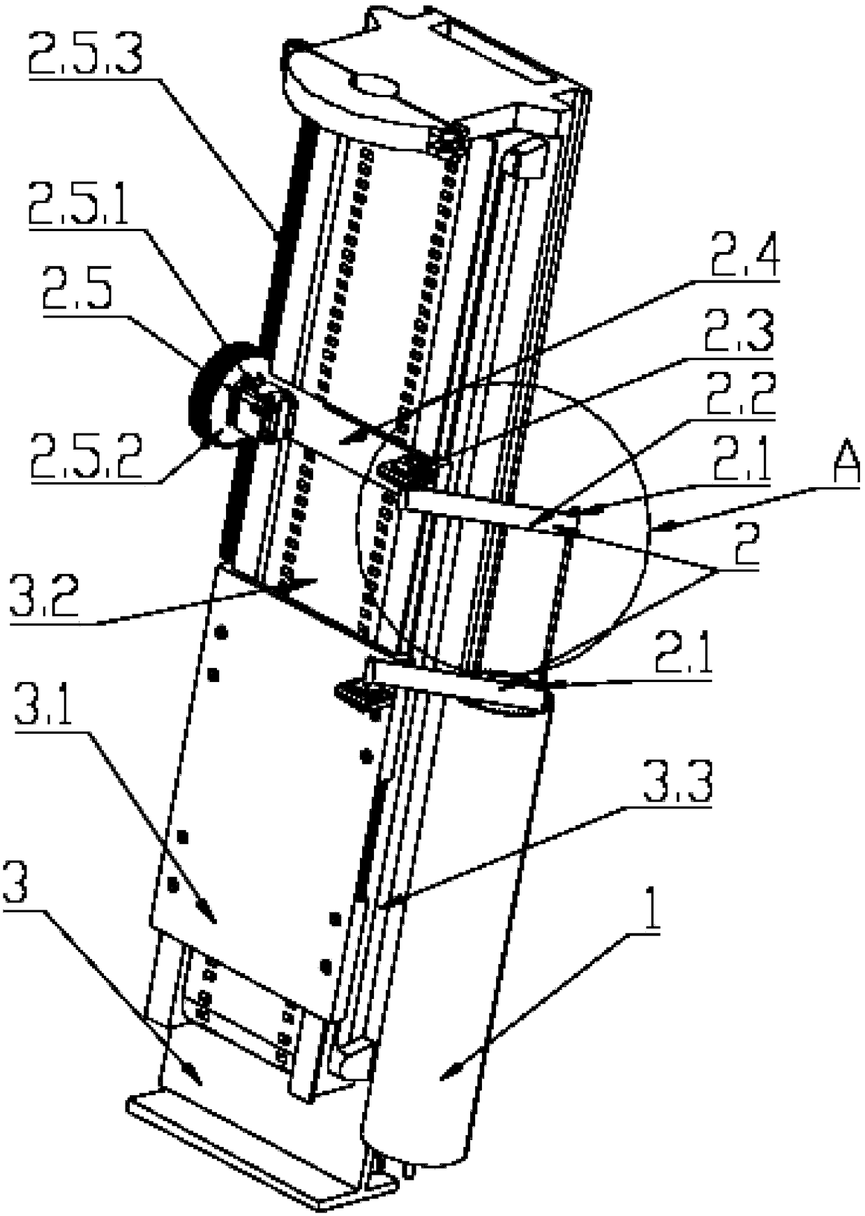 Automatic drill pipe loading device applied to downhole hydraulic drilling rig and having drill pipe storage function