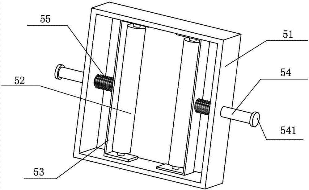 Waste pole breaking device for recycling reinforcing steel bar