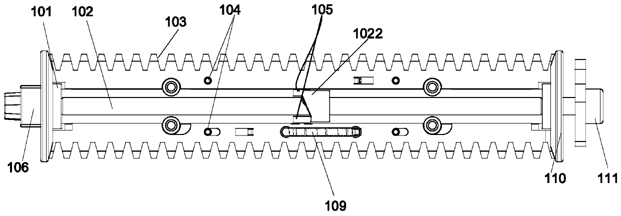 Rolling brush assembly and cleaning device