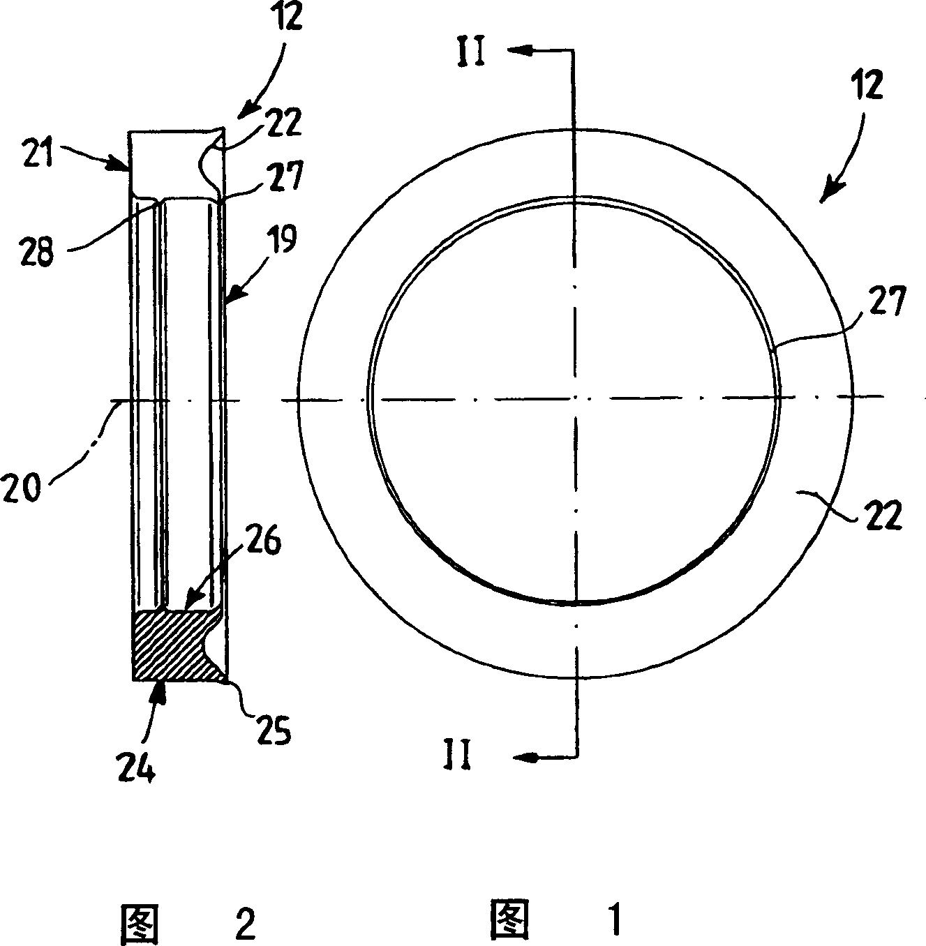 Scraper for piston rod of reciprocating compressor