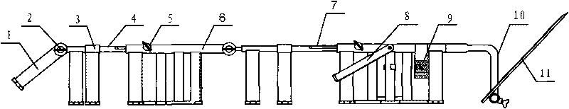 Portable combined type fixing device for first aid of limb fracture