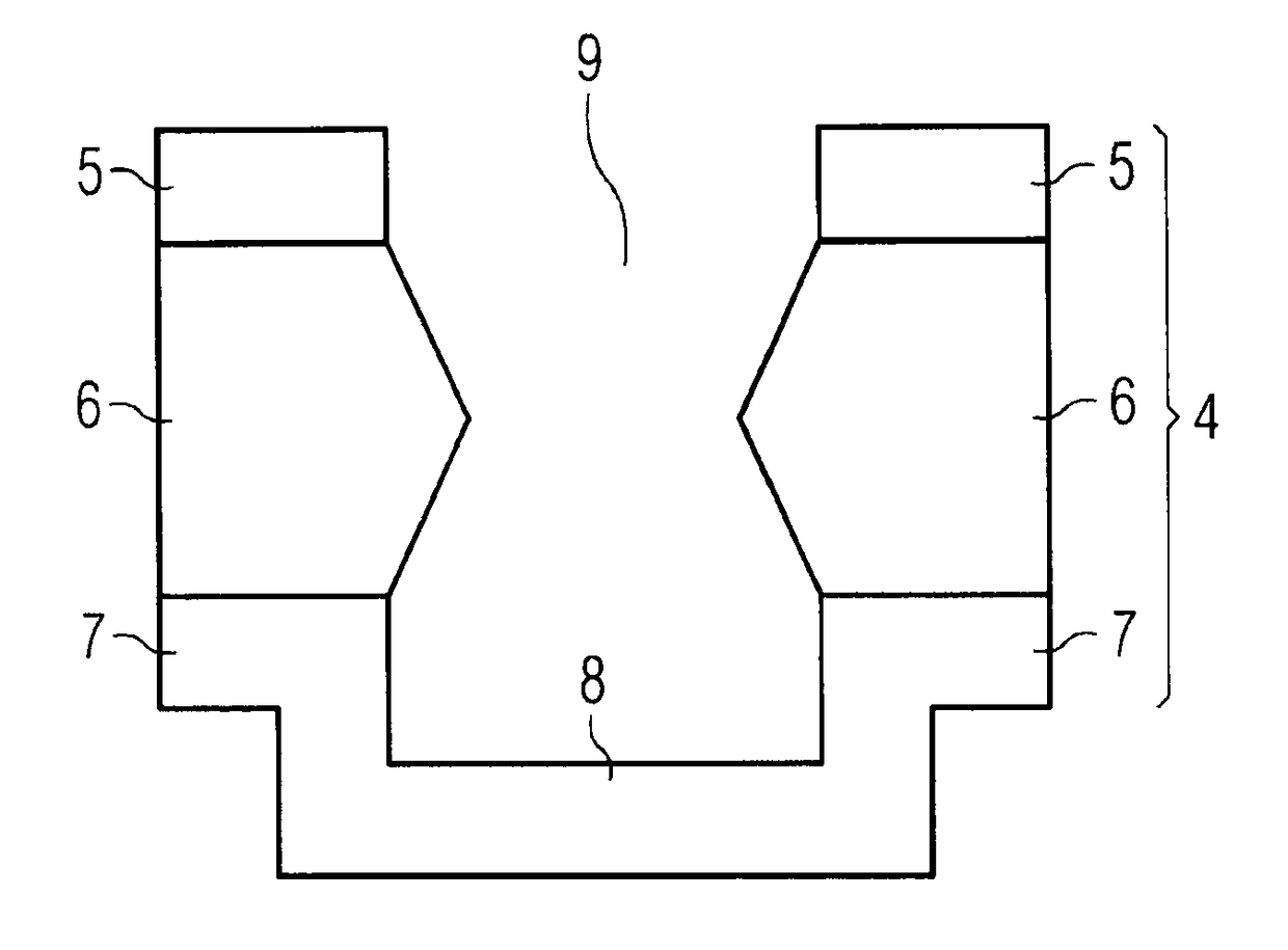 Detector for radiation, particularly high energy electromagnetic radiation