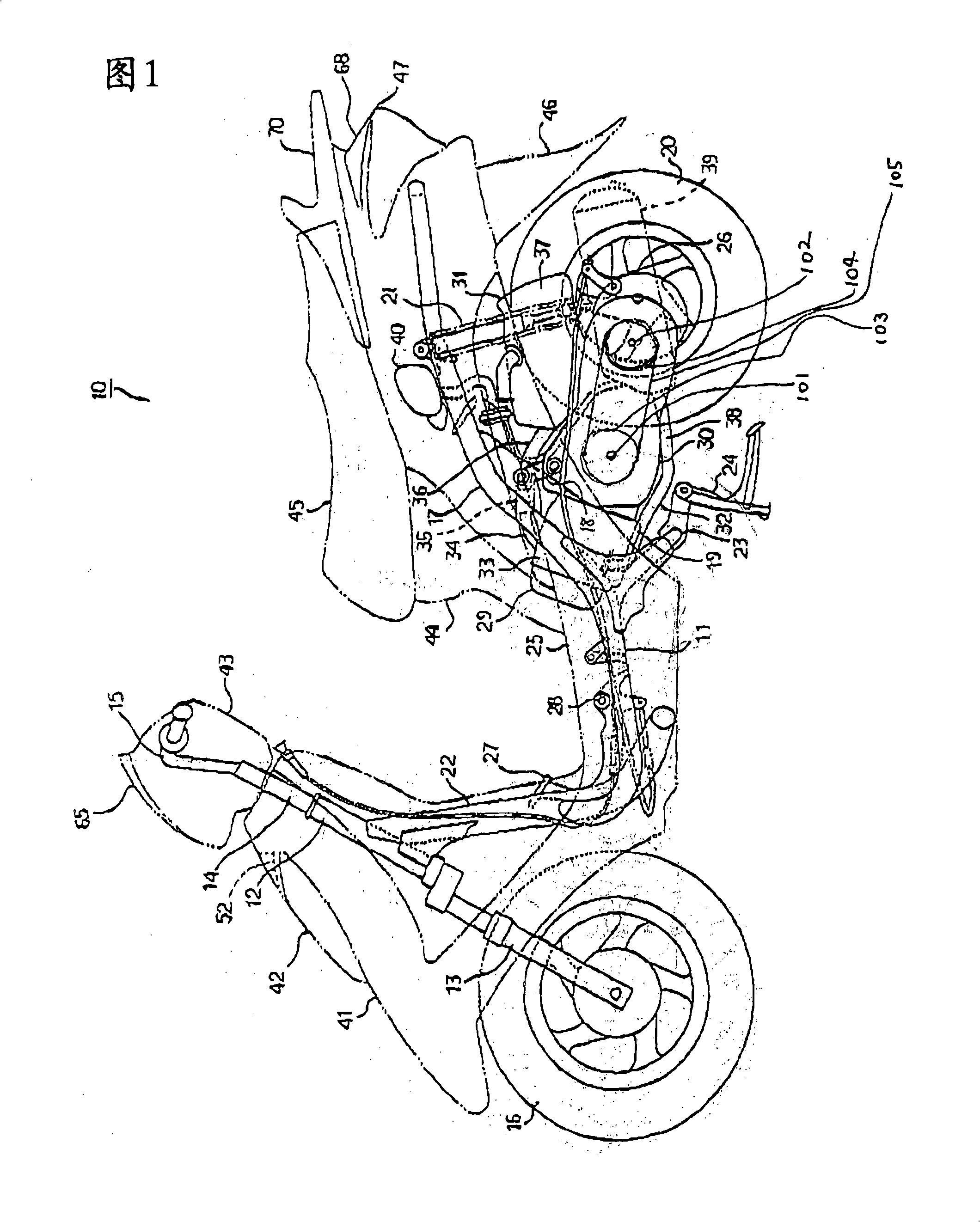 Head lamp construction