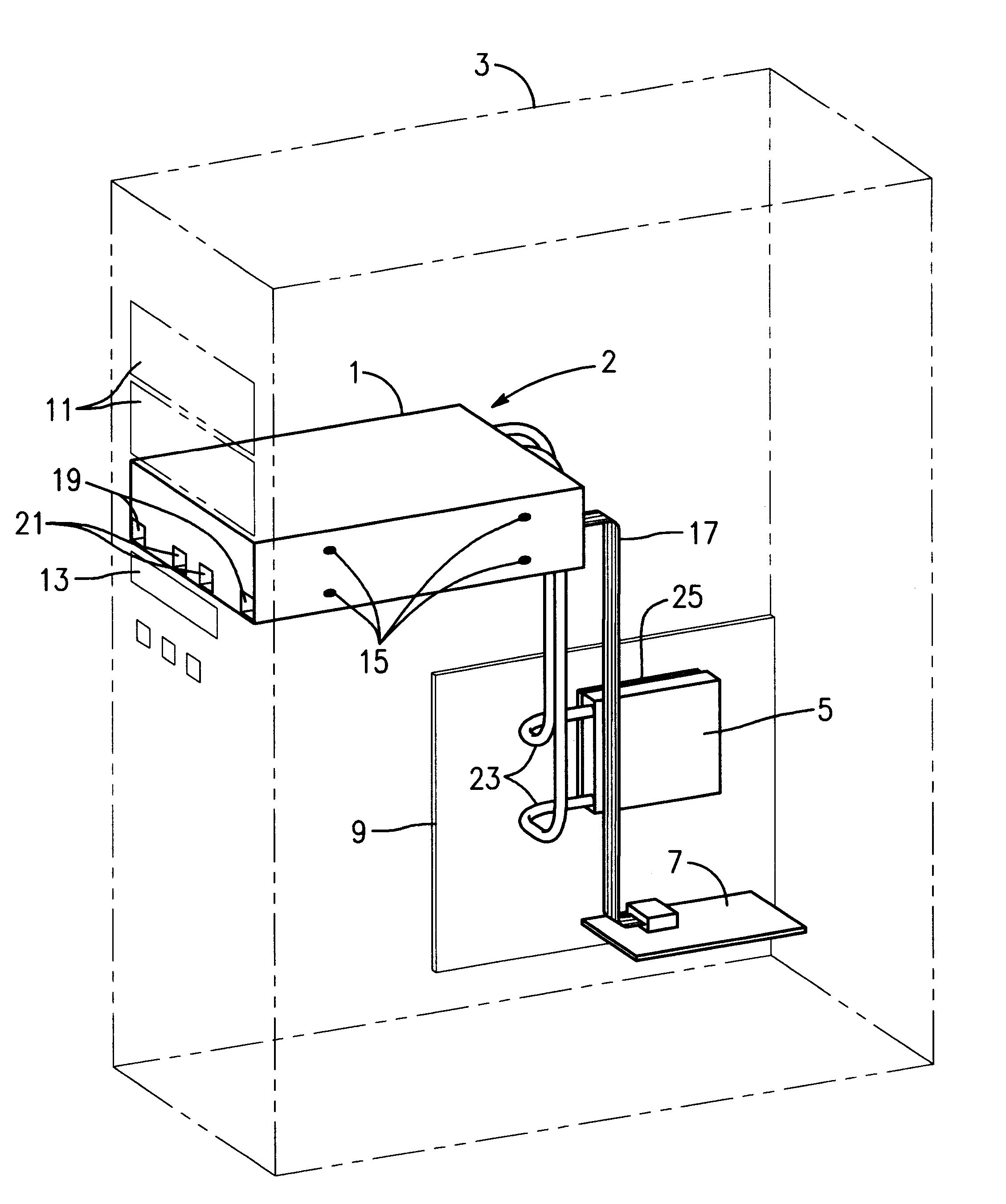 Computer enclosure cooling unit