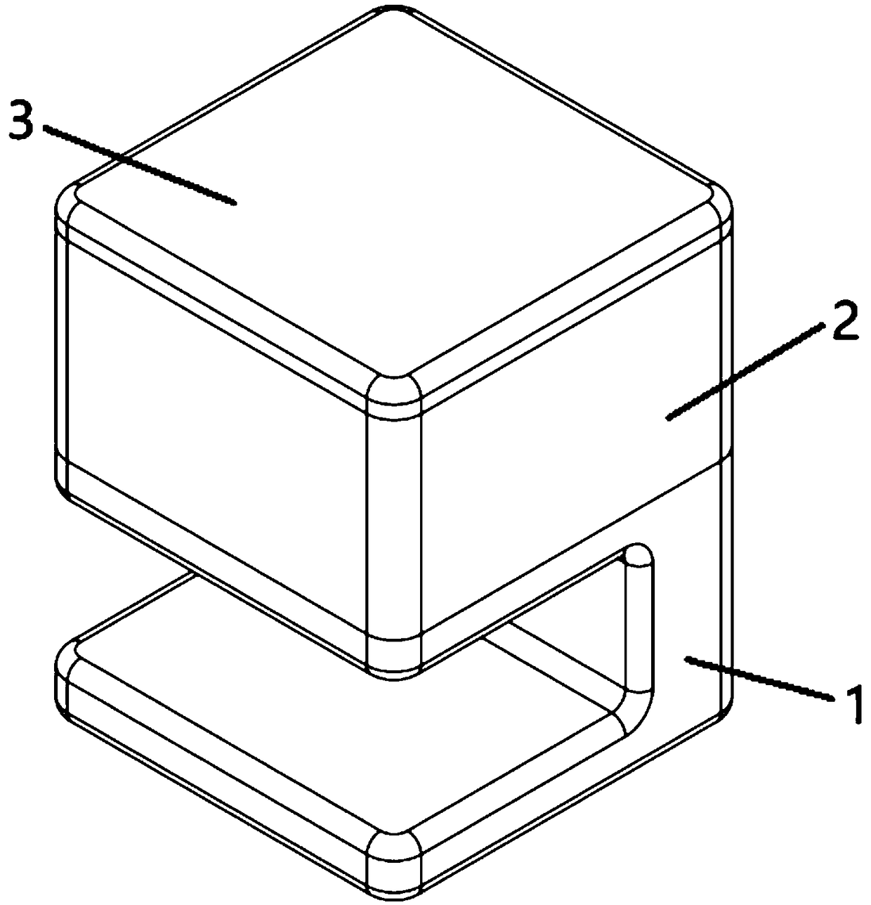 Medicine storage, distribution and throwing device for household automatic wisdom medicine box