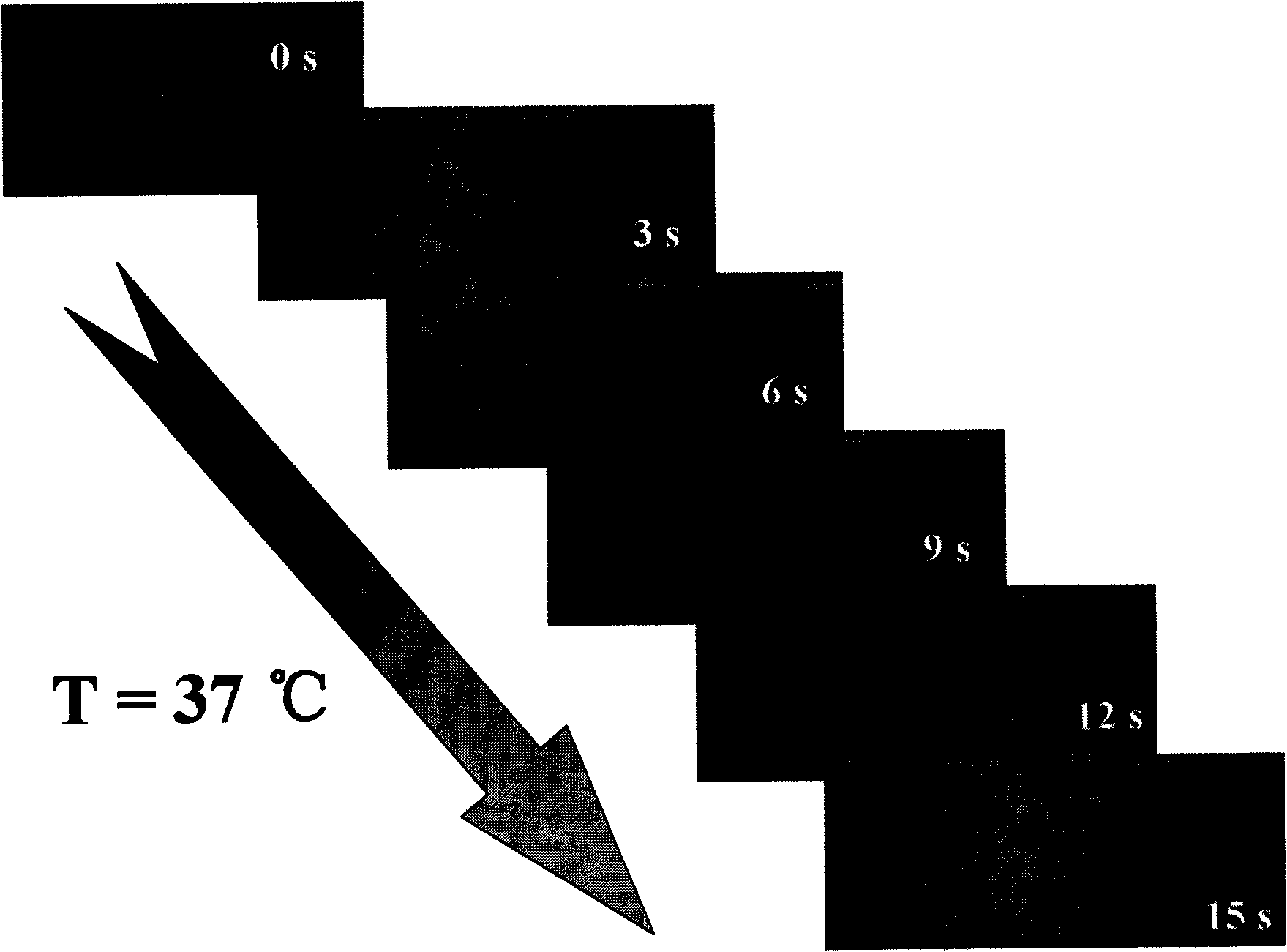 Acrylic acid ester shape-memory intraocular lens material and preparation method thereof