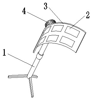 Physiotherapy instrument for nursing after oral cavity operation