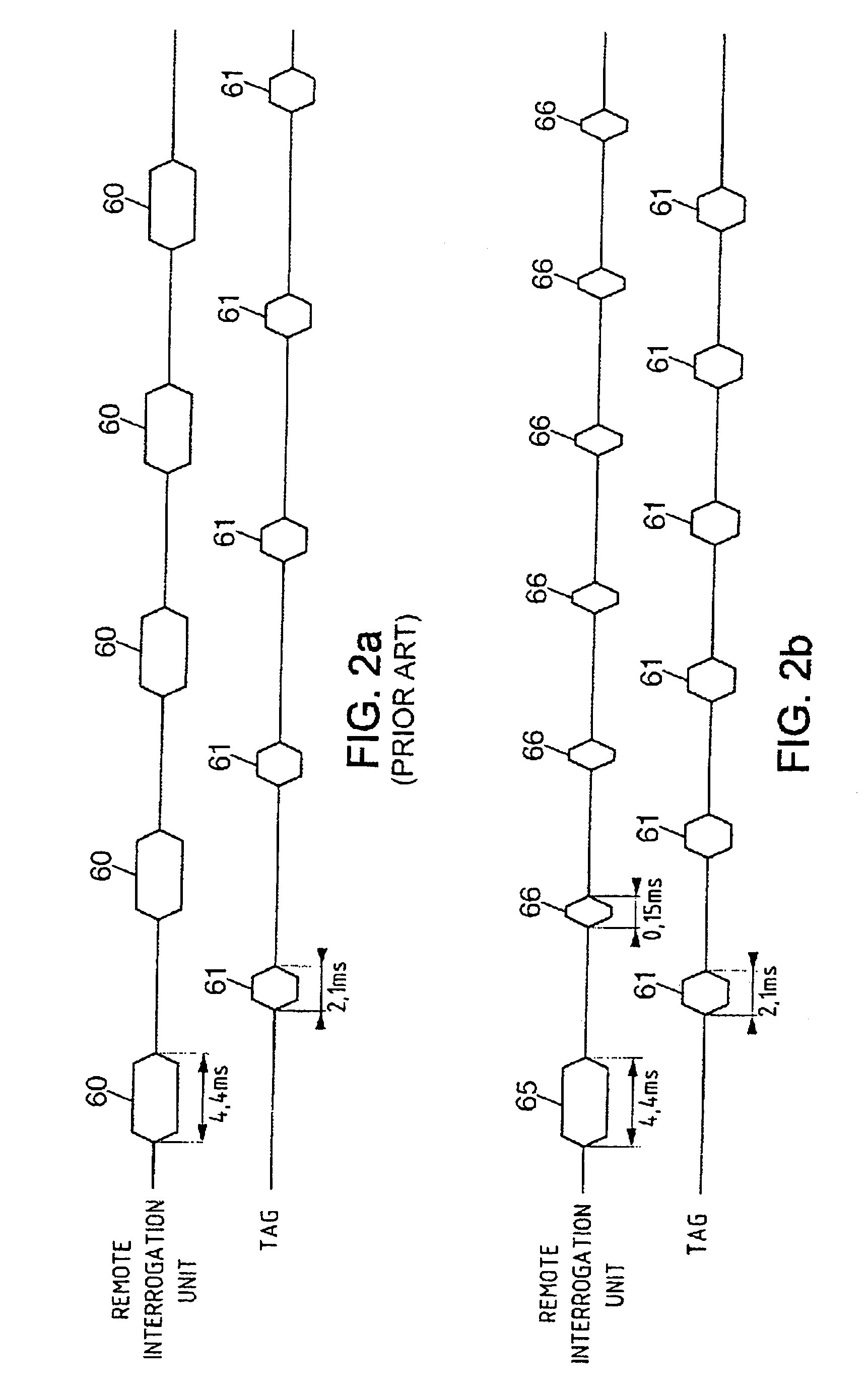 Method of reading the memory plane of a contactless tag