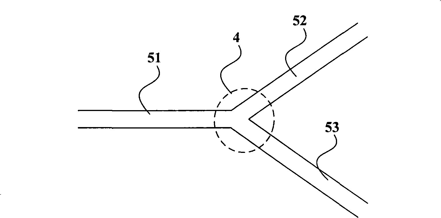 Device for processing one-drive and two-circuit signals and one drive and two circuits