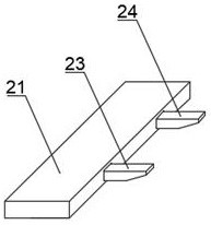 Brick paving device capable of automatically adjusting brick placing direction