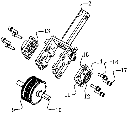 Connecting device with speed changing function for transmission gear