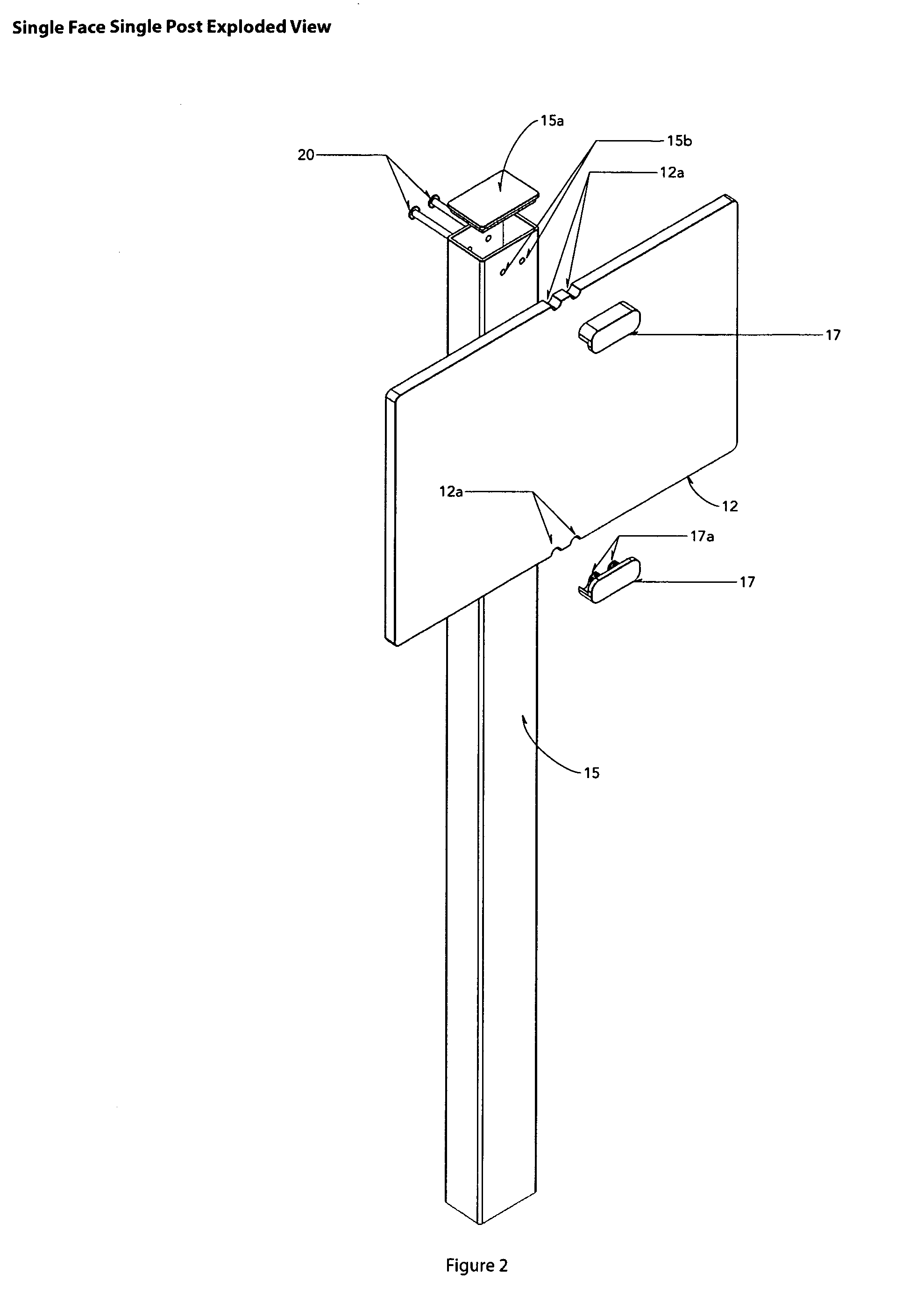 Button capture sign system