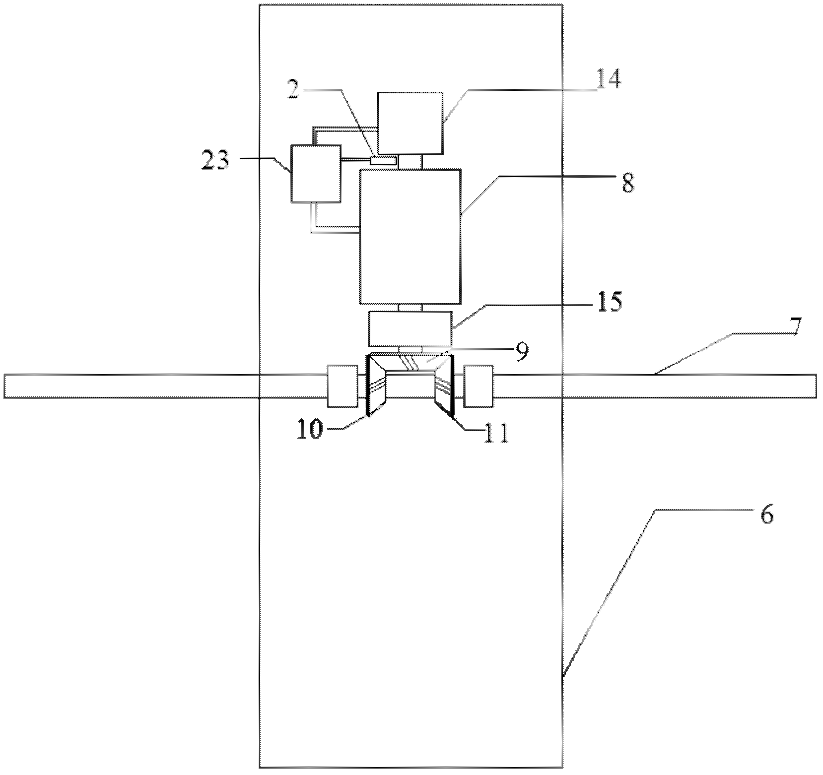 Wobble plate-type wave power device