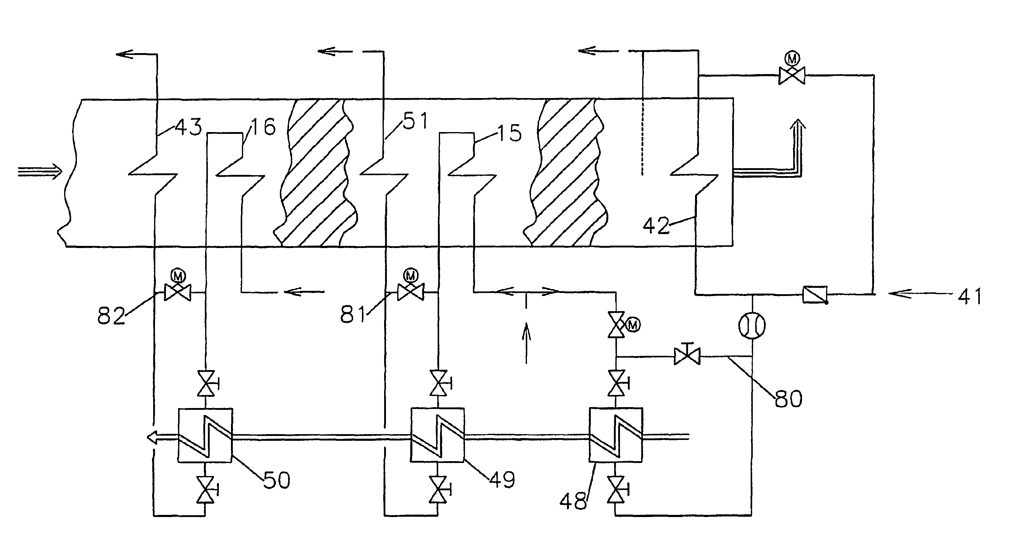 Device and method for preheating combustibles in combined gas and steam turbine installations