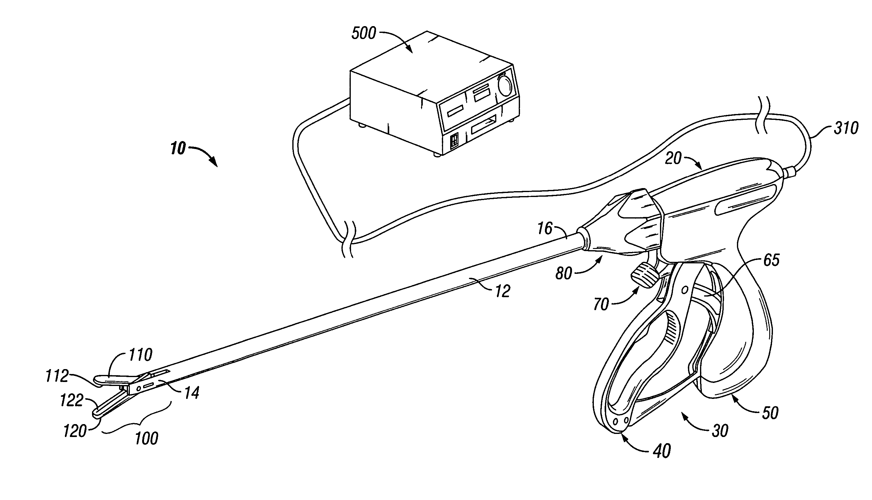 Electrosurgical forceps with energy based tissue division