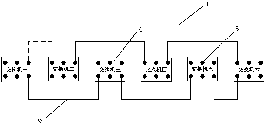 Ethernet-based network topology integrity diagnosis method and system