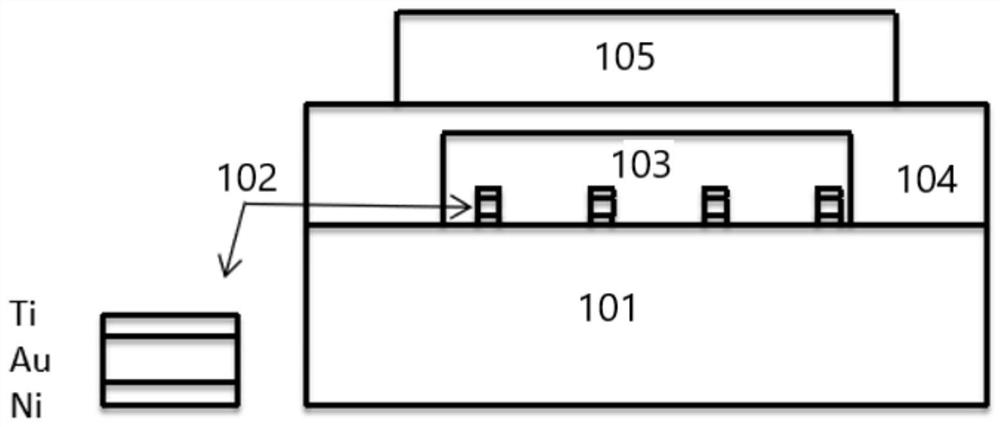 Zinc oxide electric bridge ultraviolet detection unit and preparation method thereof