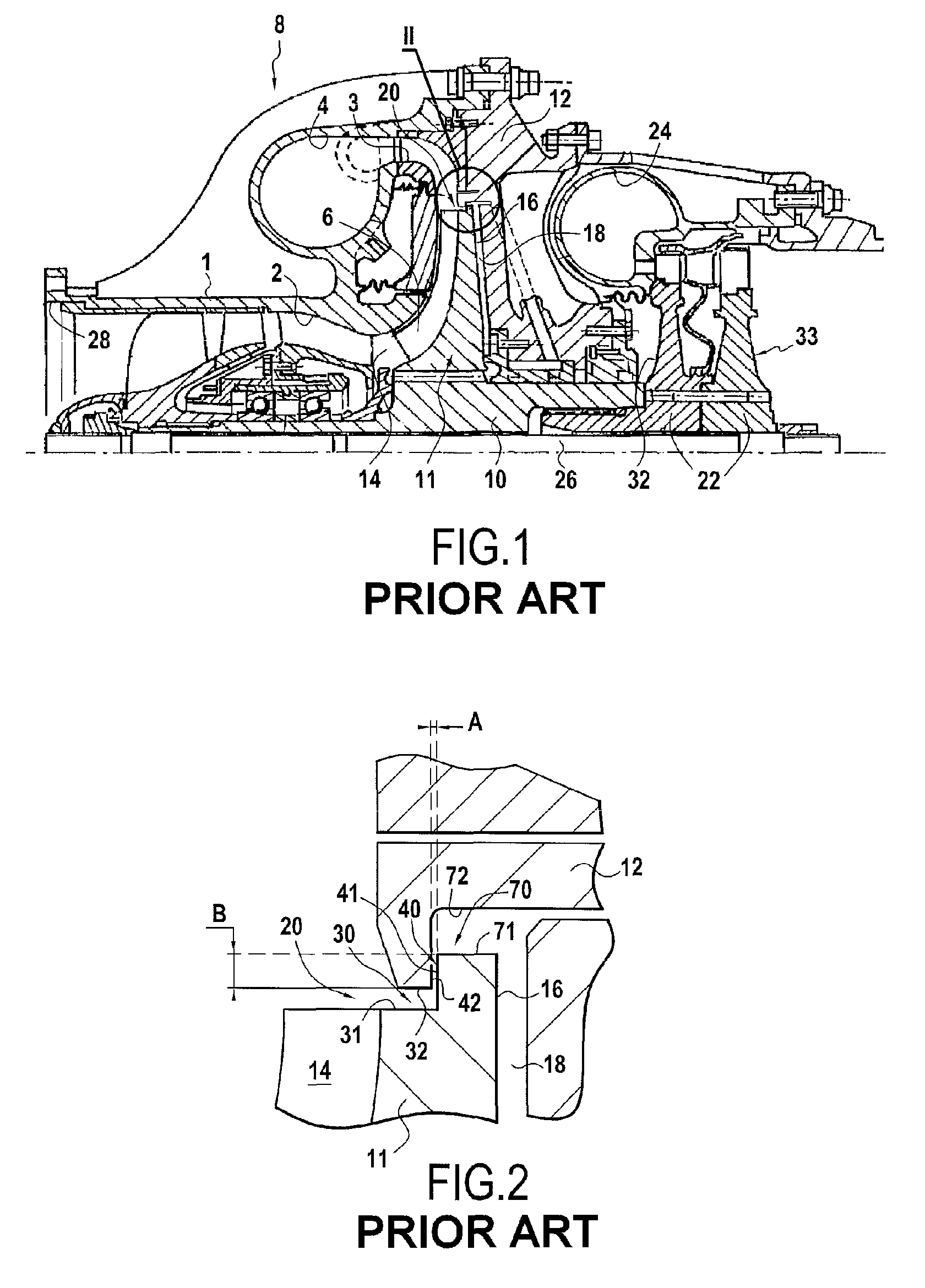 Pump having an axial balancing device