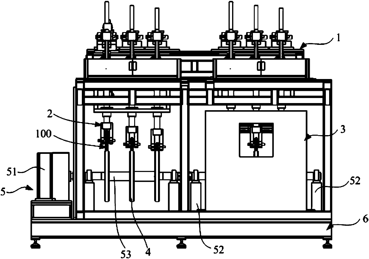 Roller fatigue test device