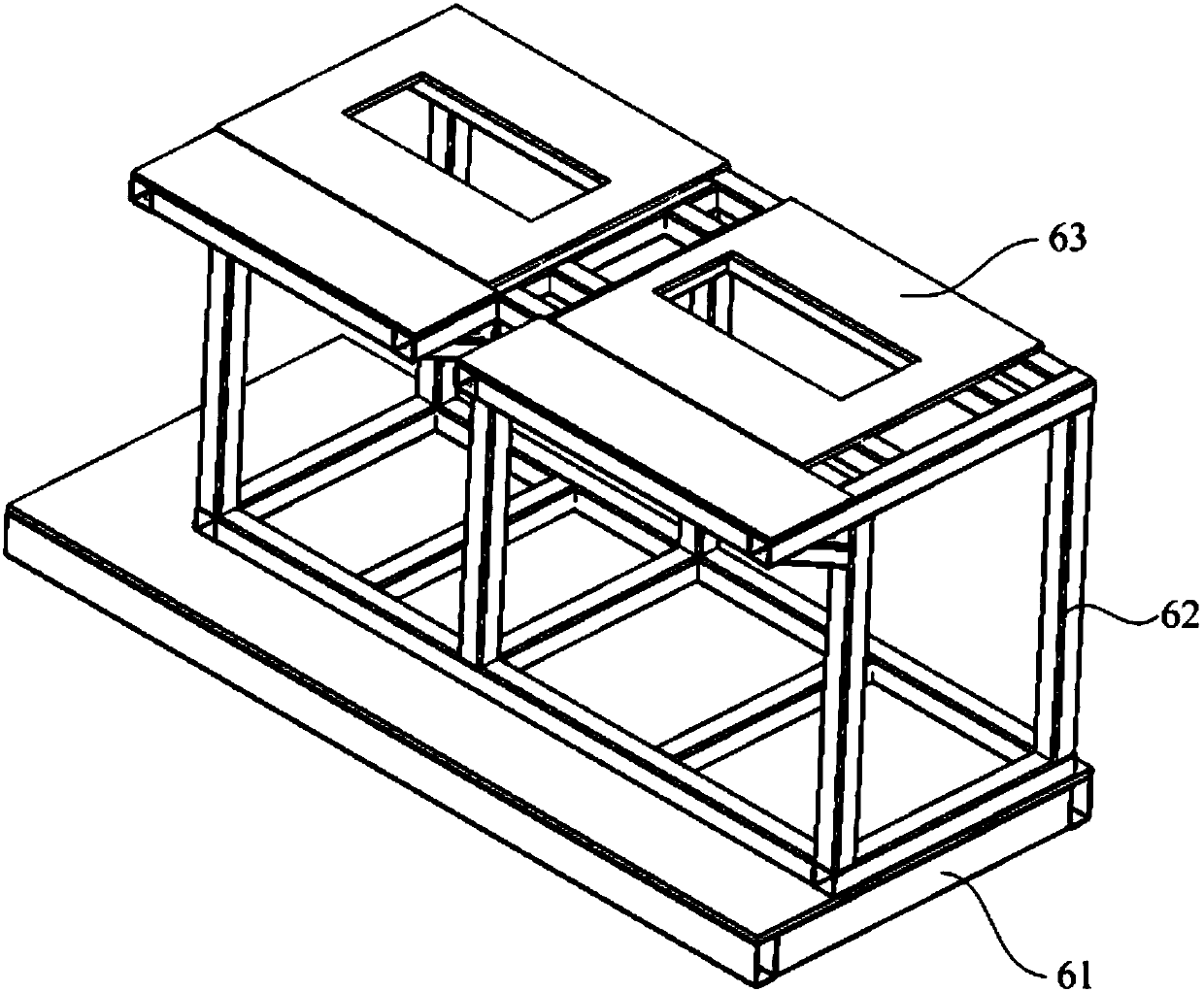 Roller fatigue test device