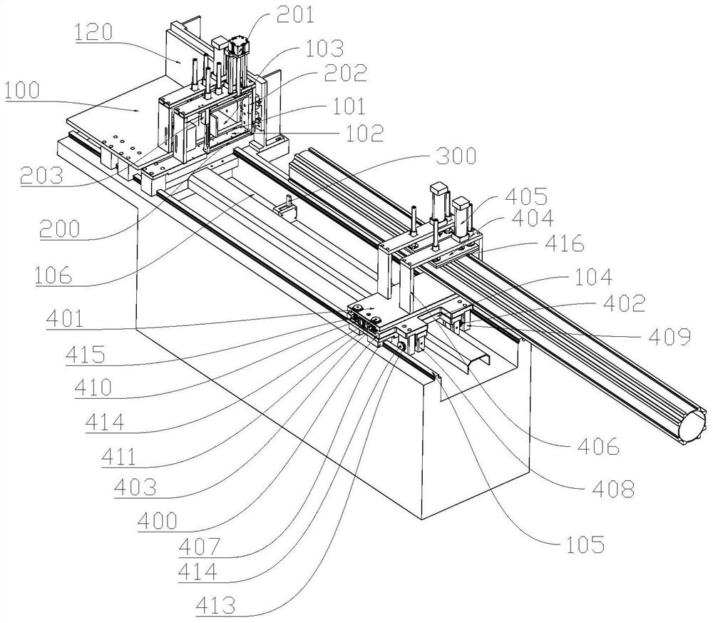 Cutting equipment for long rod or long pipe machining