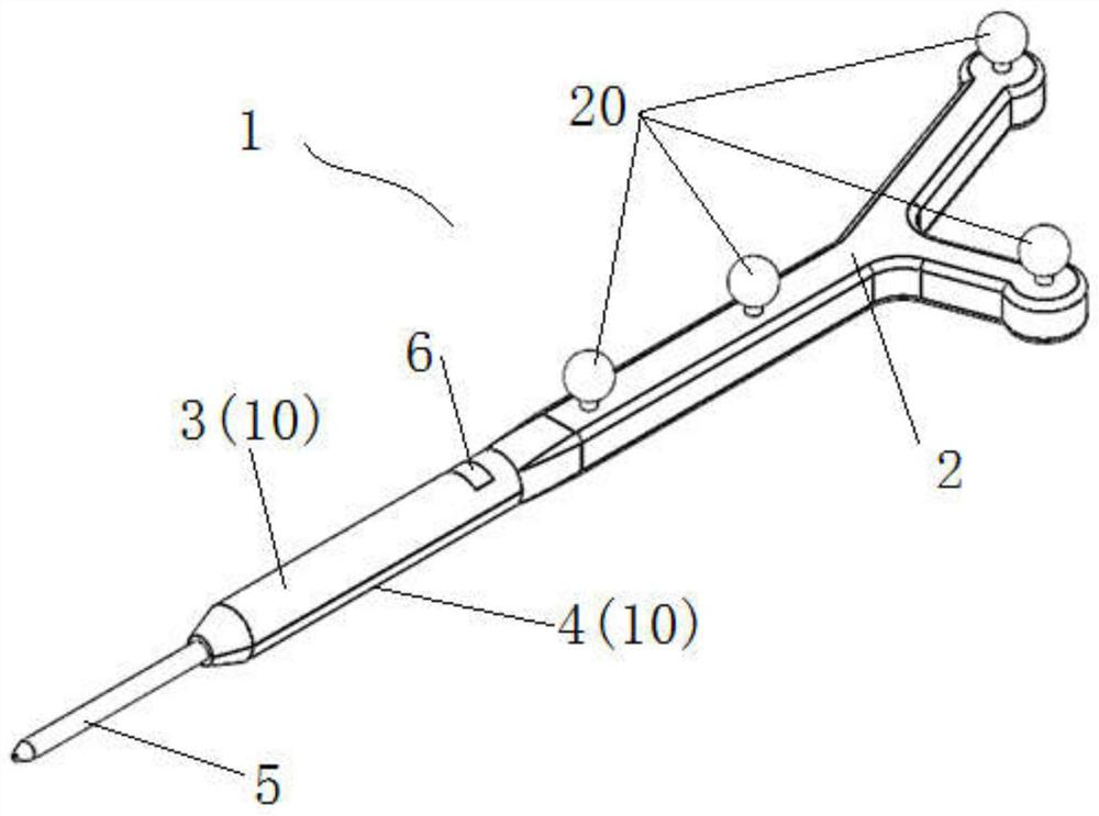 Registration probe and system for measuring cartilage thickness