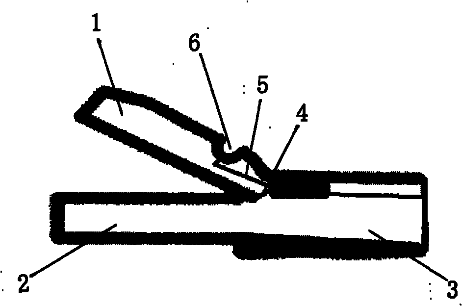 Needle holder used for minimally invasive surgery intracavitary operation