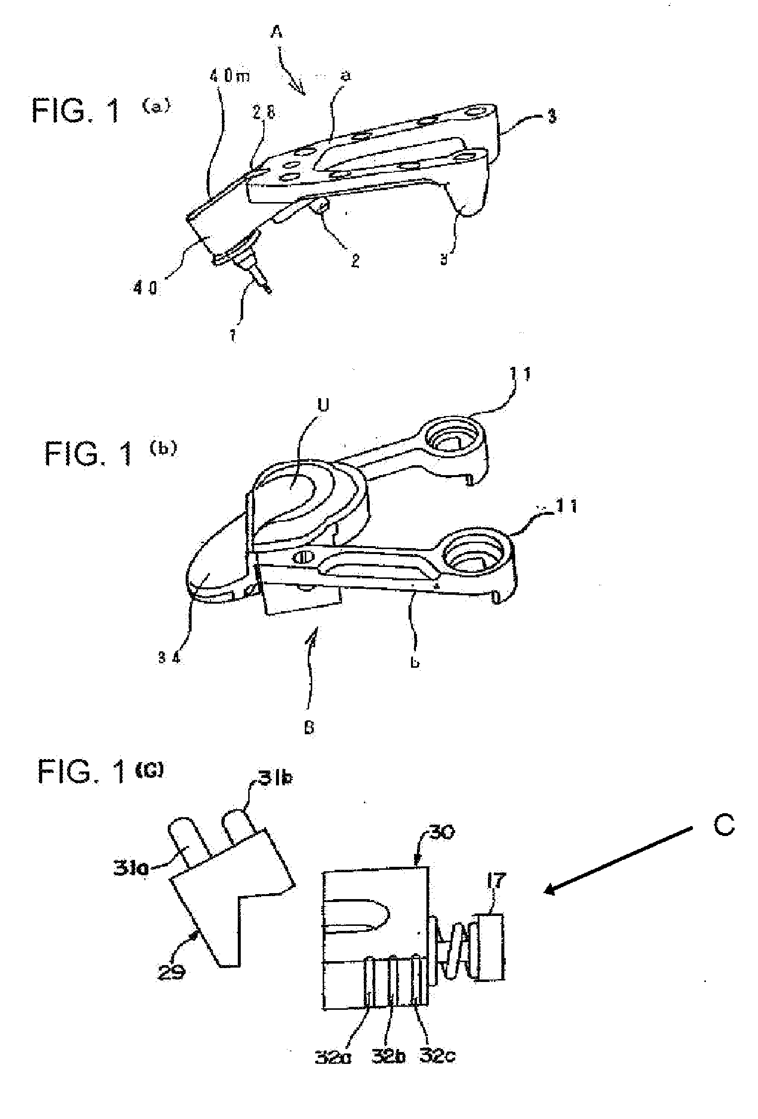 In-mouth cavity tracing device