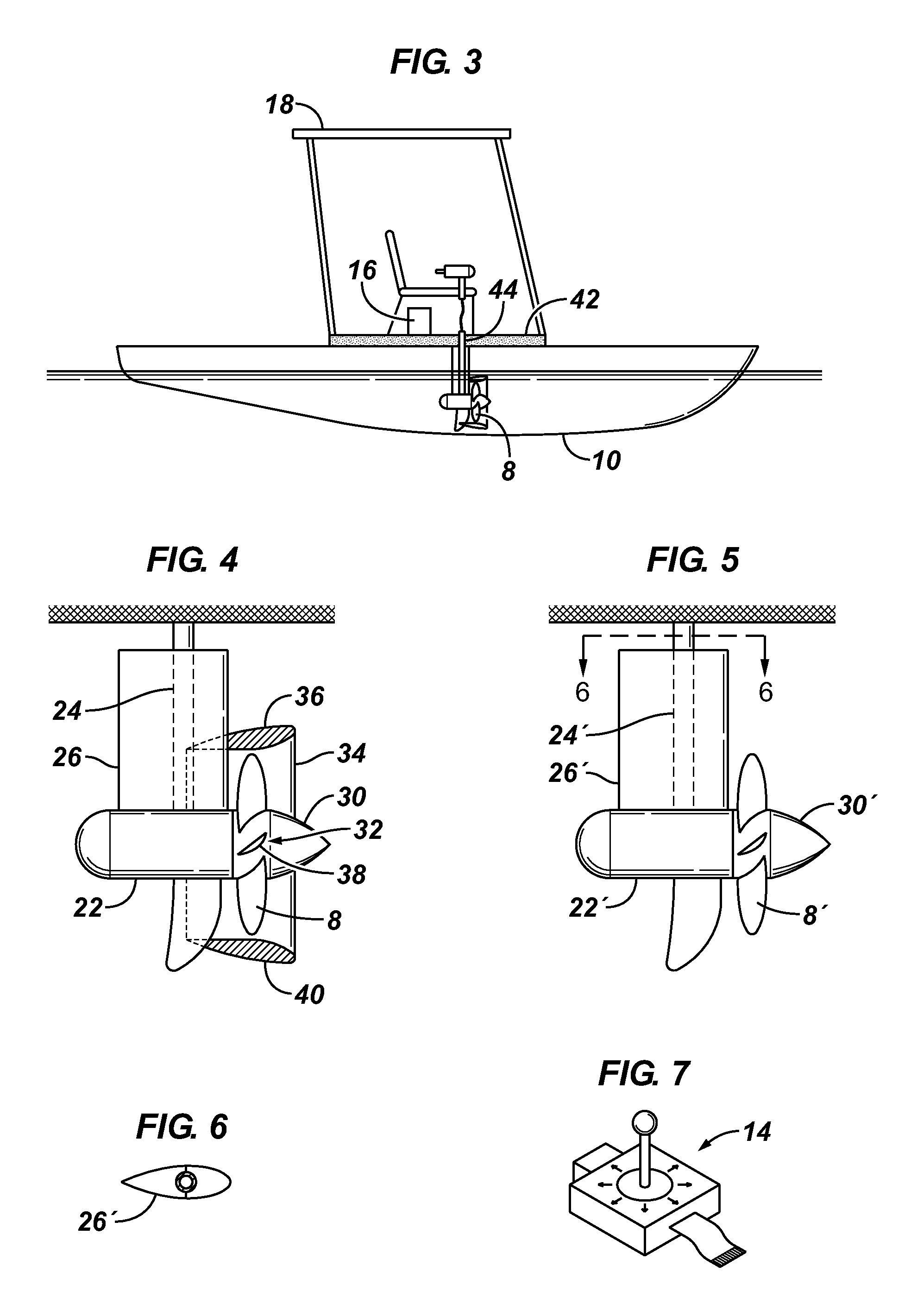 Propulsion system for multihull watercraft