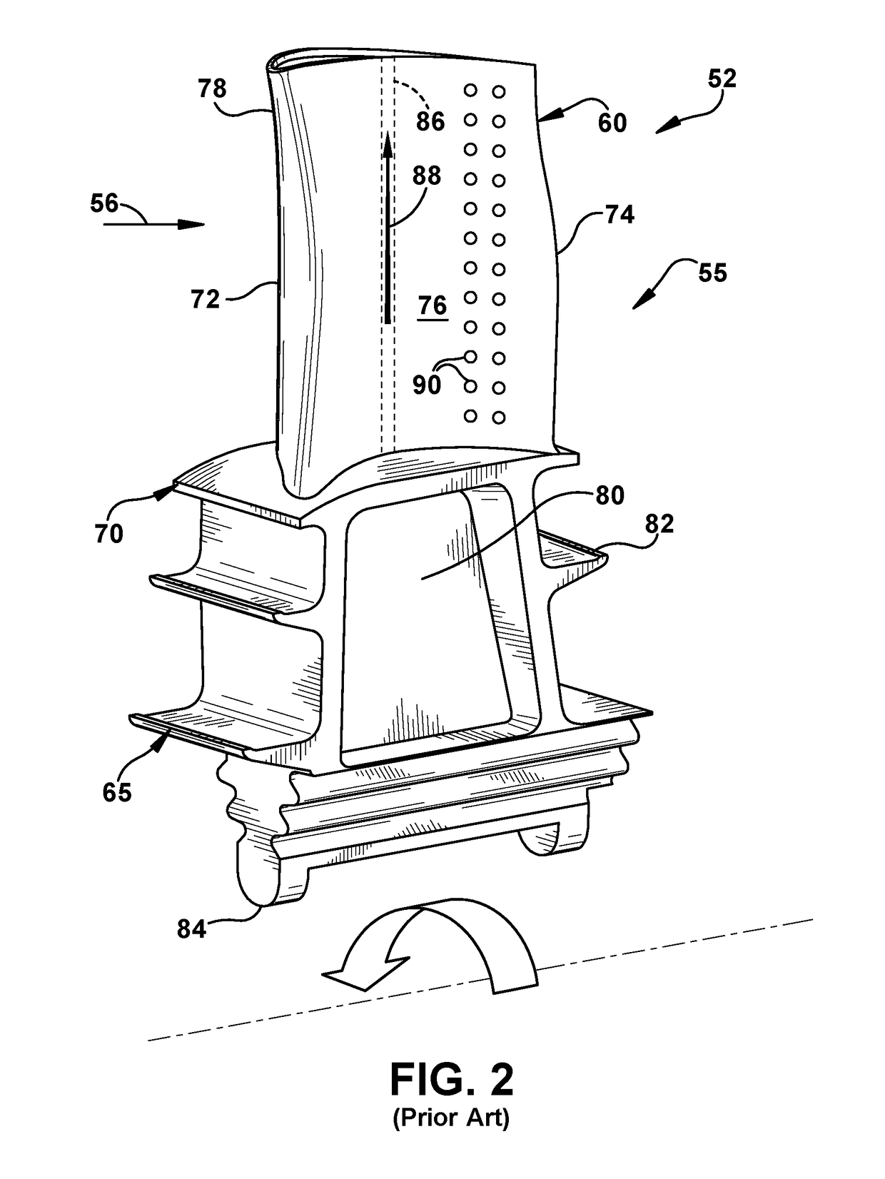 Adaptive cover for cooling pathway by additive manufacture