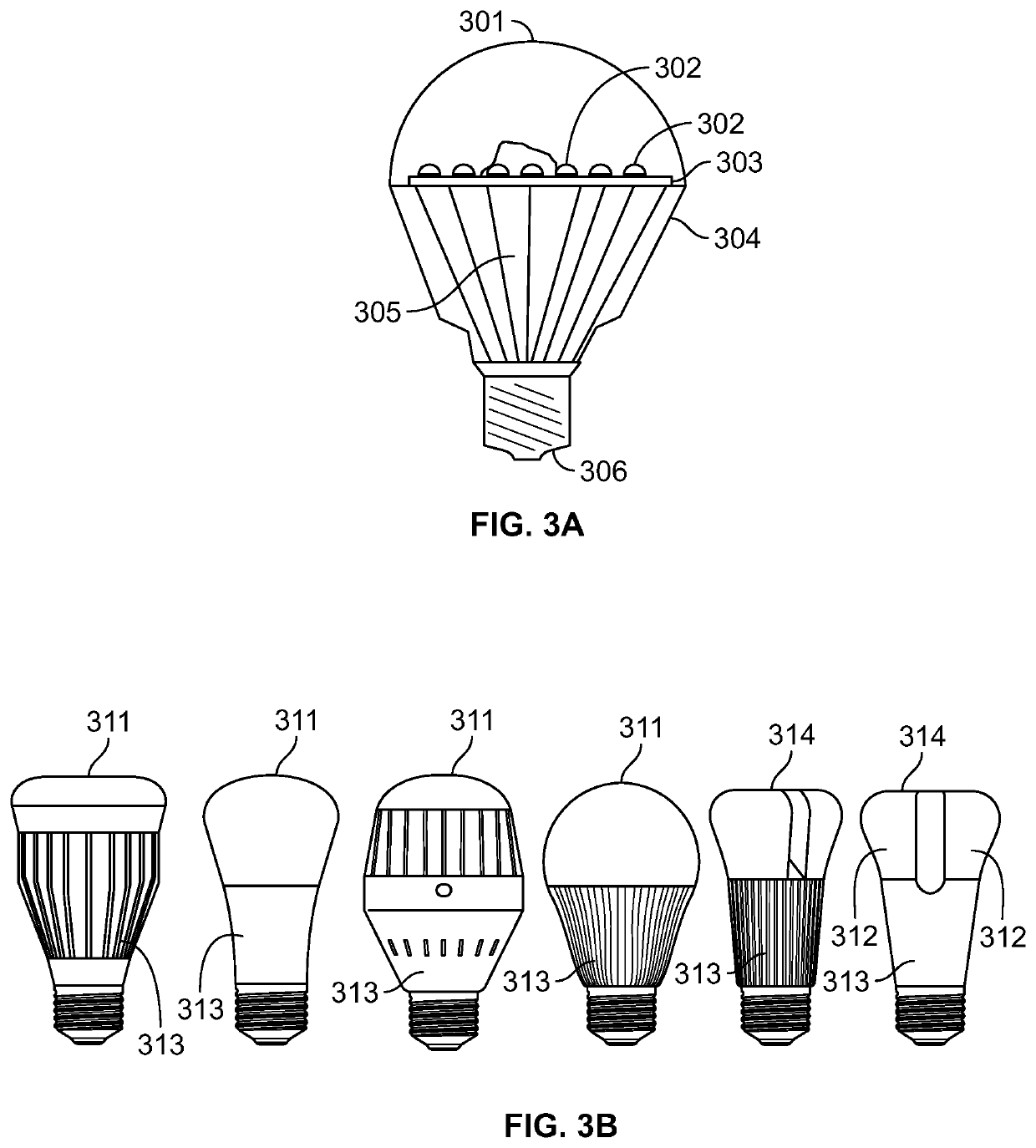 LED light bulb construction and manufacture