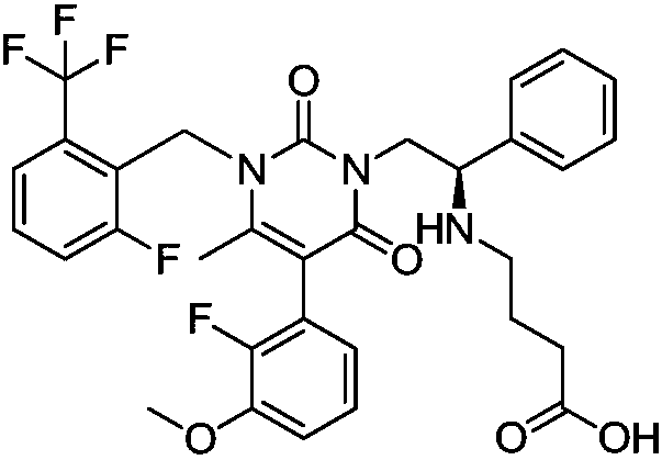 Elagolix synthesis method