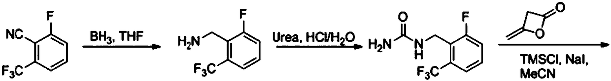 Elagolix synthesis method