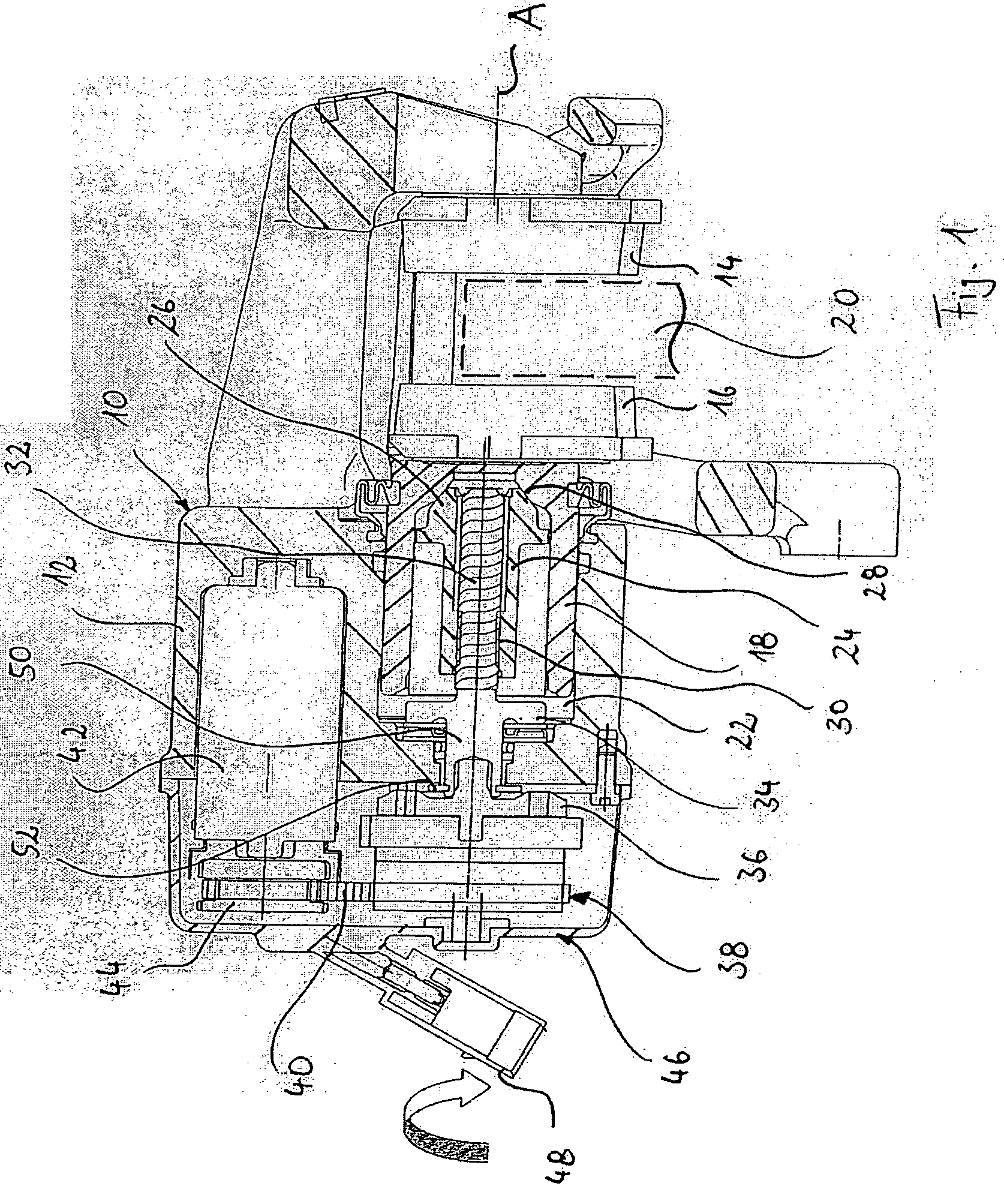 Vehicle Brake, In Particular Caliper Brake