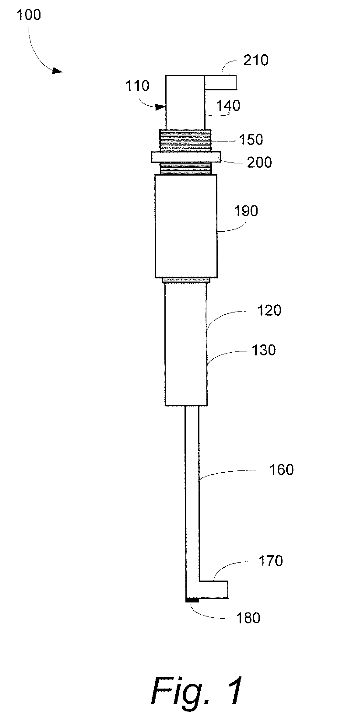 Depth setting tool for combustion dynamics monitoring system