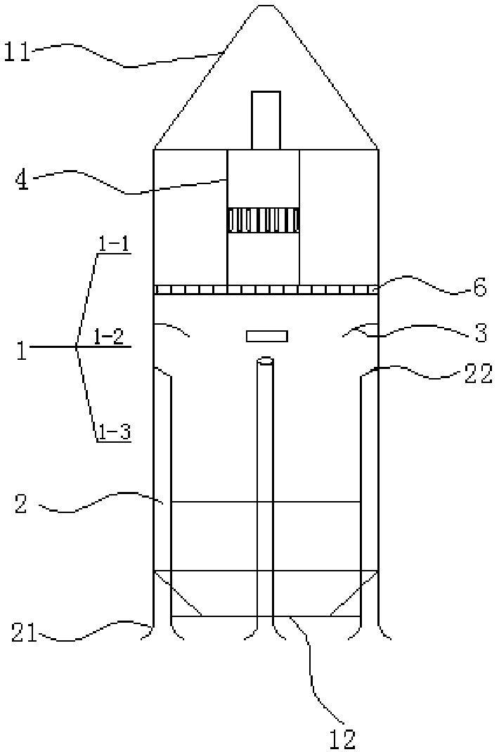 Sucking-in type slag removing machine