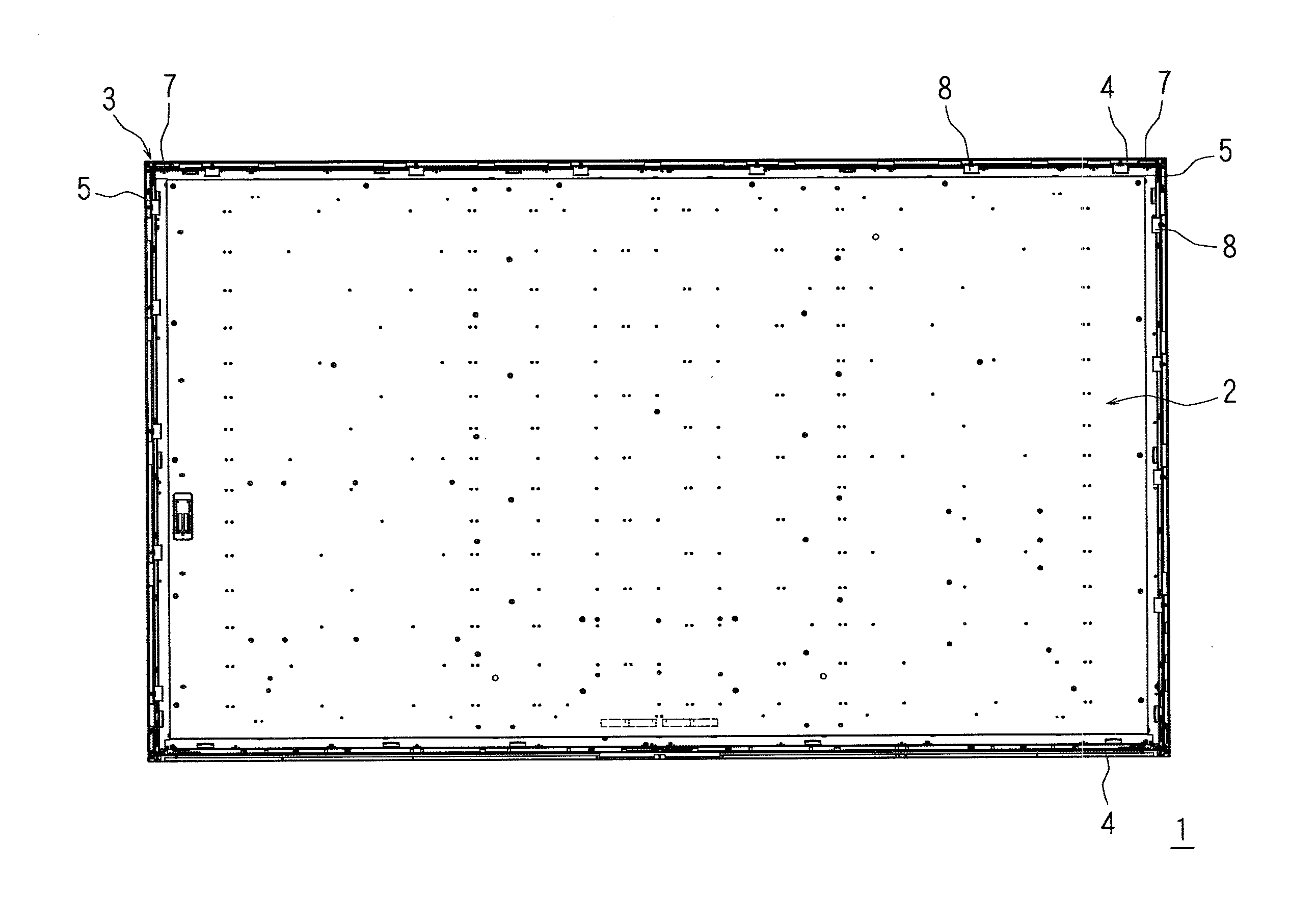 Display device and television receiver