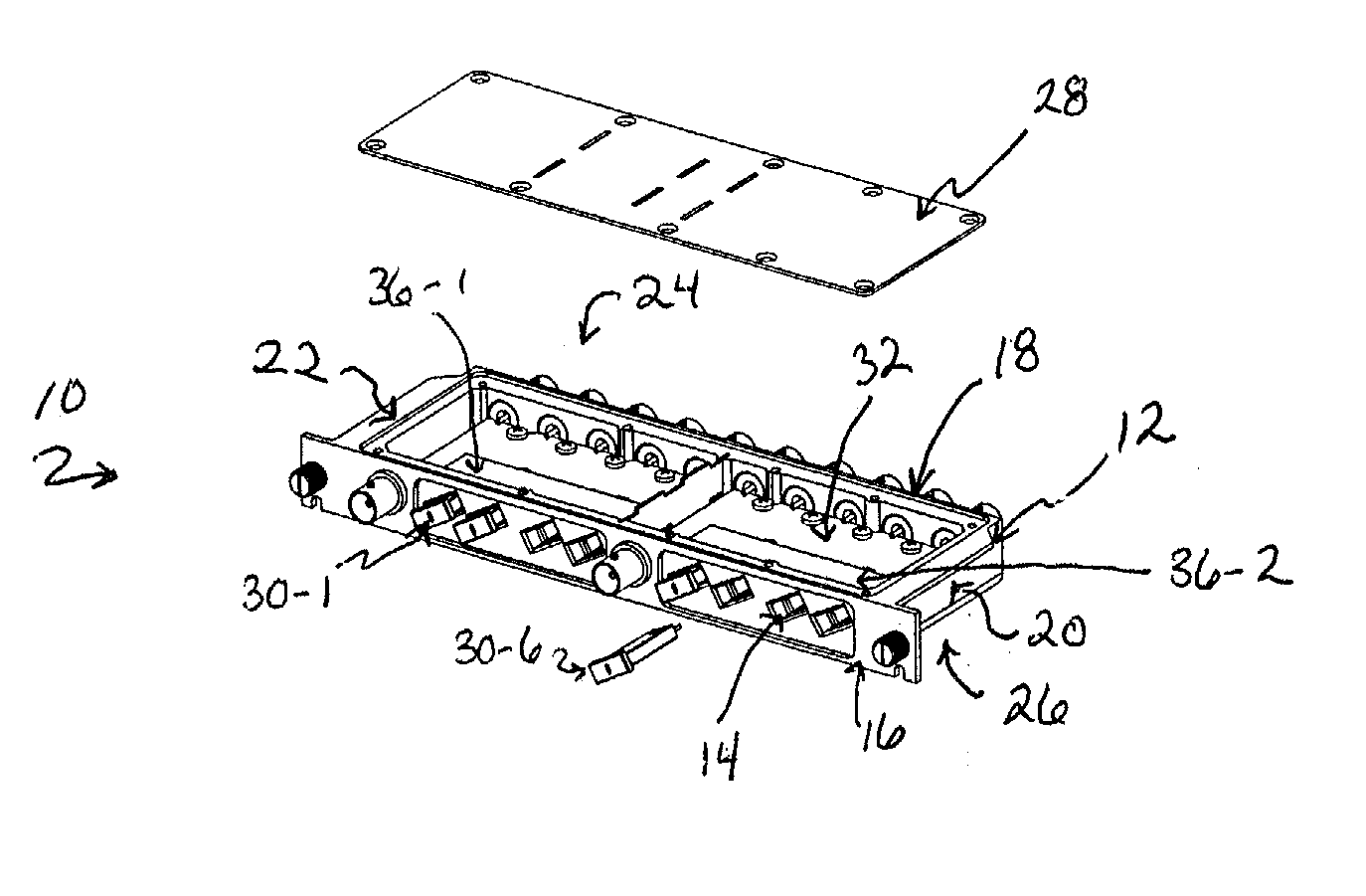 EMI shielded module