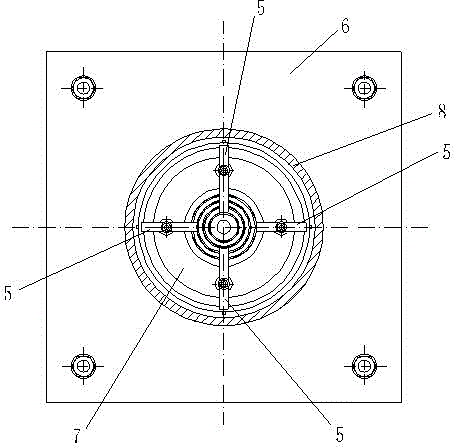 Rod type coaxial multi-point displacement measuring device