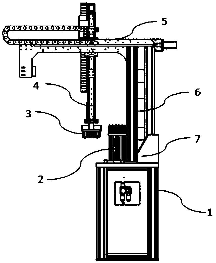 Intelligent placing device for seal ring frameworks